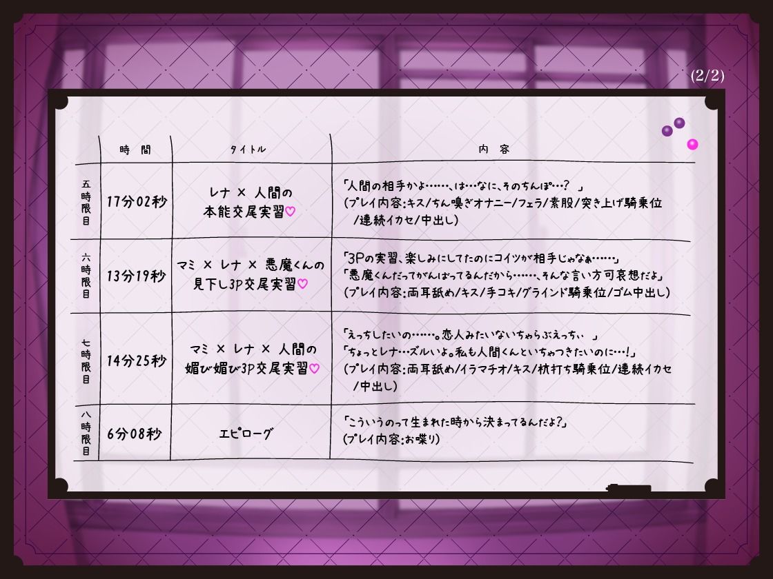 淫魔学校の交尾実習〜真面目っ子とギャルの粗チン見下し＆デカチン甘々媚び媚びセックス〜 - サンプル画像 10