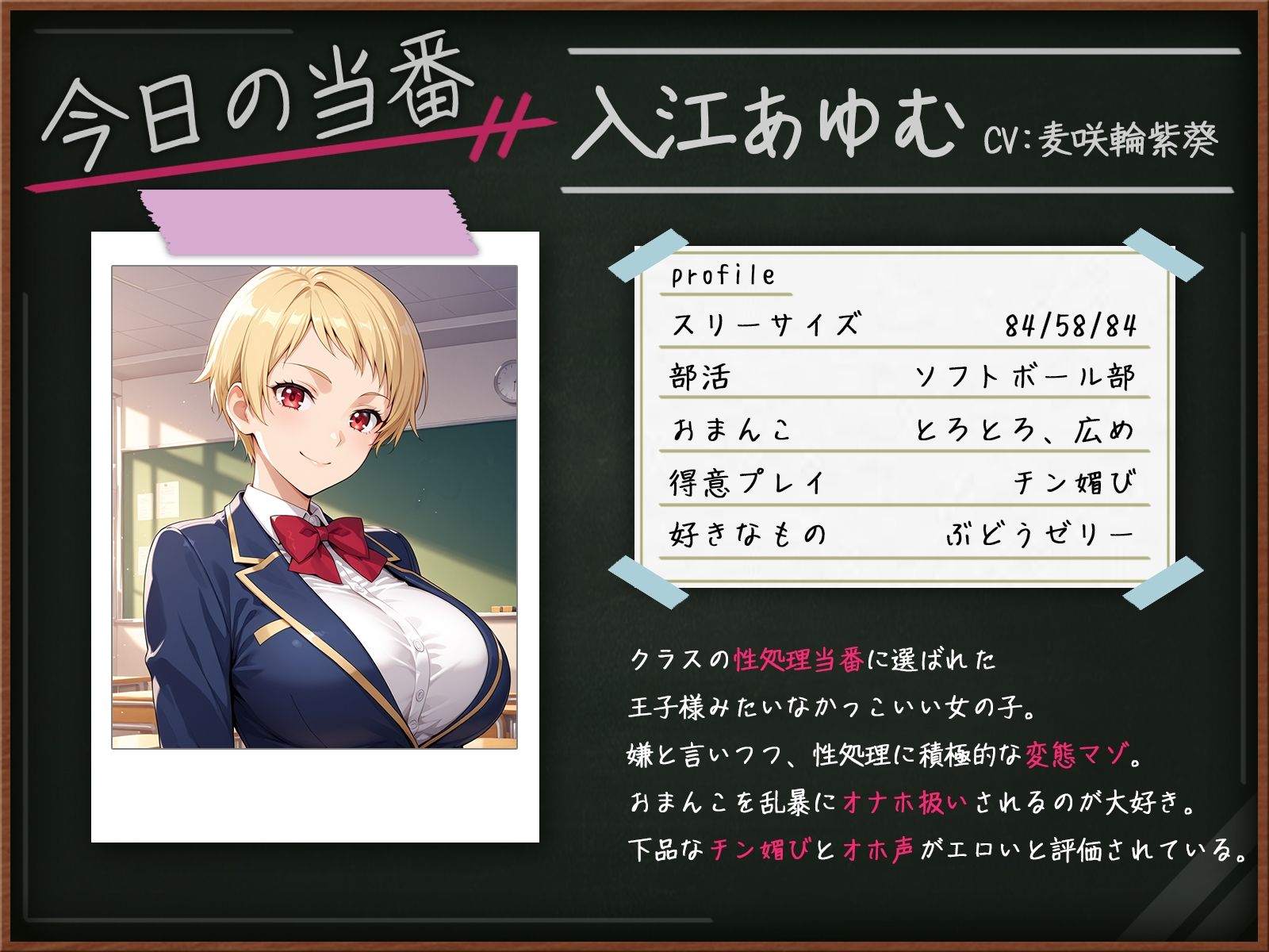 【オホ声】王子系ボーイッシュあゆむの性処理当番〜ドM全開でチン媚びオホ声交尾〜 - サンプル画像 2