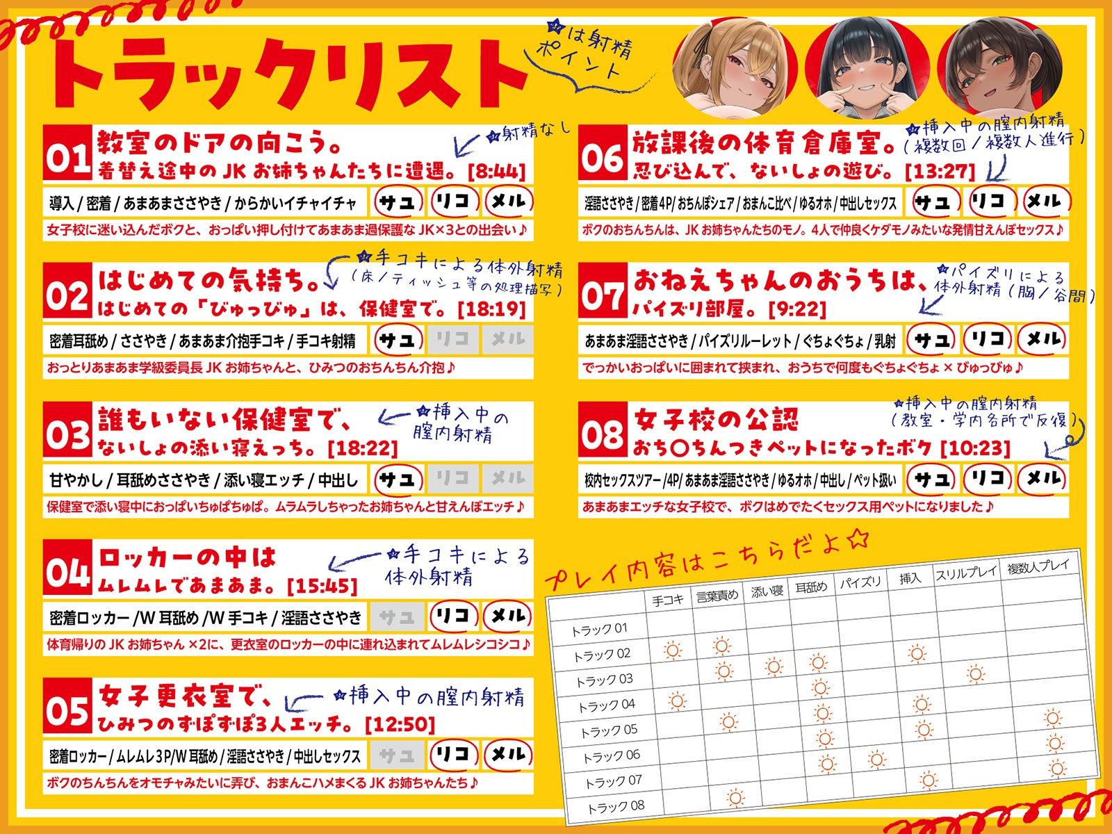 【LIVE2D動画付き】まいごのがっこう。〜女子校に迷い込んだボクが、性欲を持て余したJKお姉ちゃんたちのセックス用ペットにされるまで〜【おねショタ×JK】 - サンプル画像 8