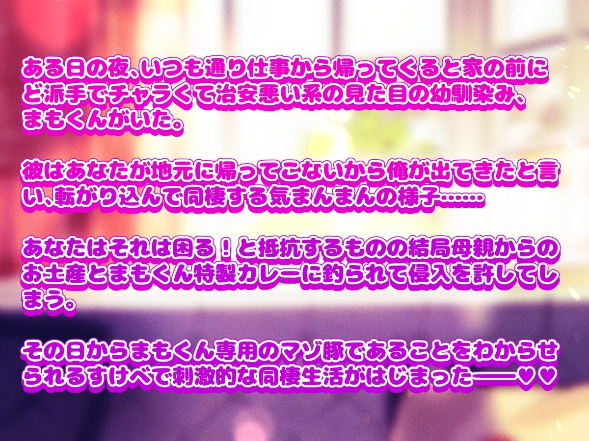 あんたは俺以外じゃ満足できないもんね マゾ豚ちゃん - サンプル画像 3