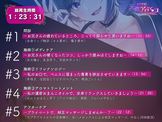 【濃厚キス問診・乳首責めマッサージ】オナサポ天然アロマ〇コ〜クールなセラピストの淫語ささやき濃厚施術〜 - サンプル画像 4