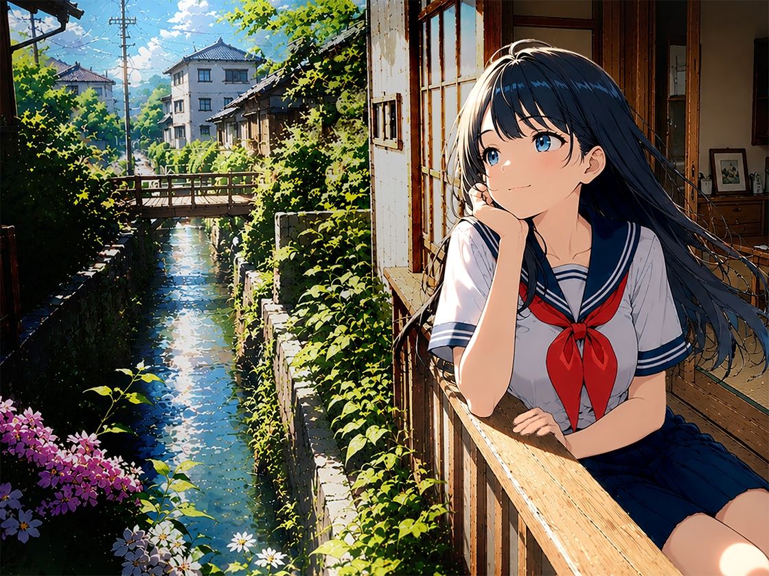 【枯専女子】親友のお父さんを好きになった J〇！おじさんの特別になりたいの！〜公園キスから部屋で中出しまで〜 - サンプル画像 4