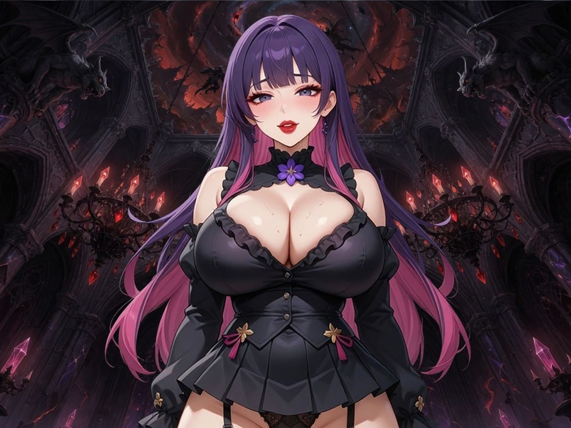 ダンジョン最深部、究極ボス女王のフタナリデカちんぽで最強勇者がアナル調教完全メス化されるまで - サンプル画像 4