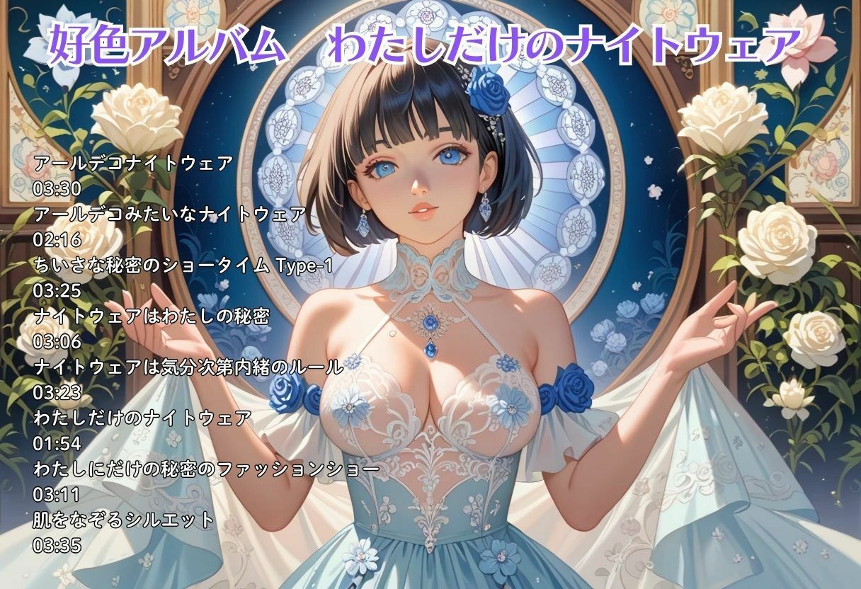 【乙女エッチ歌】好色アルバム  わたしだけのナイトウェア - サンプル画像 1