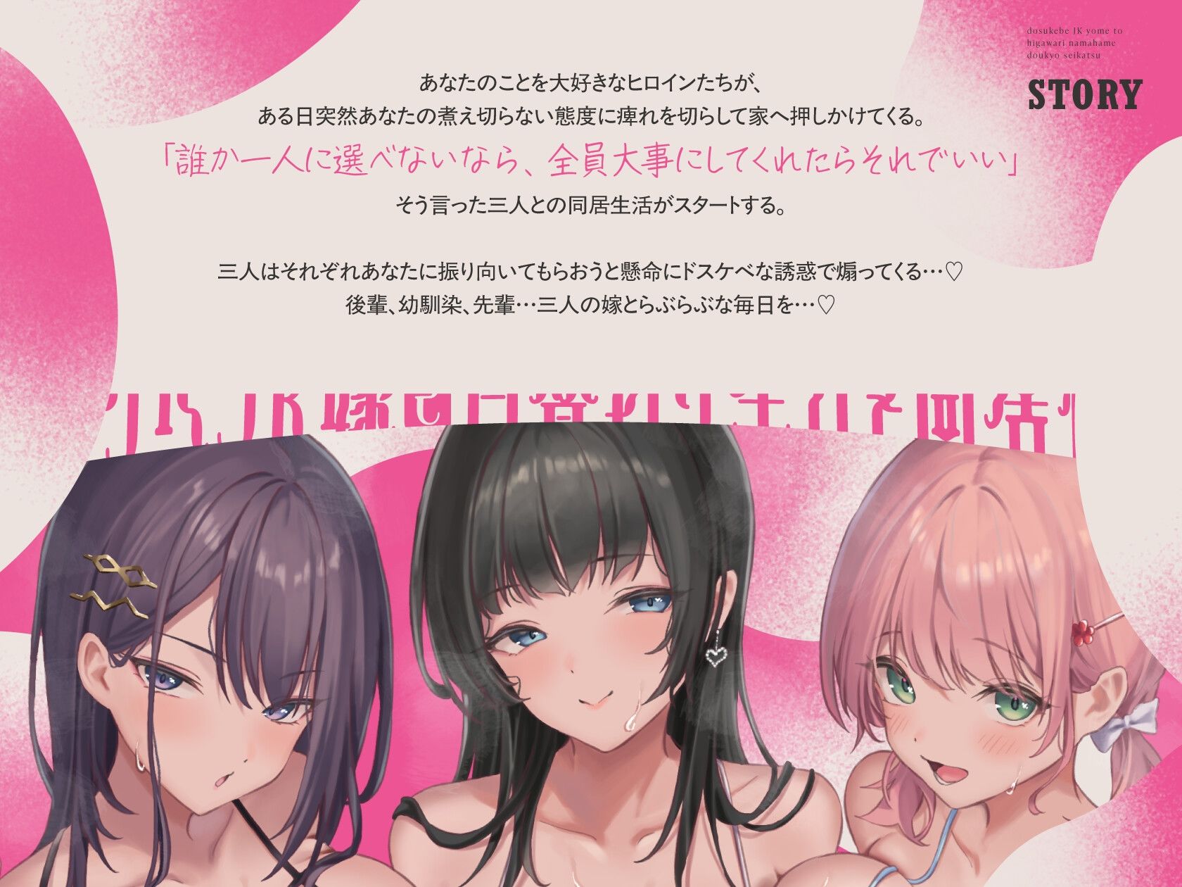 JK嫁ハーレム〜ドスケベJK嫁と日替わり生ハメ同居性活〜 - サンプル画像 3