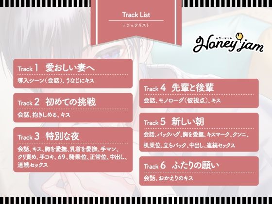 【CV.彩和矢】Honey jam（ハニージャム）結婚記念日＆溺愛される夜 - サンプル画像 3