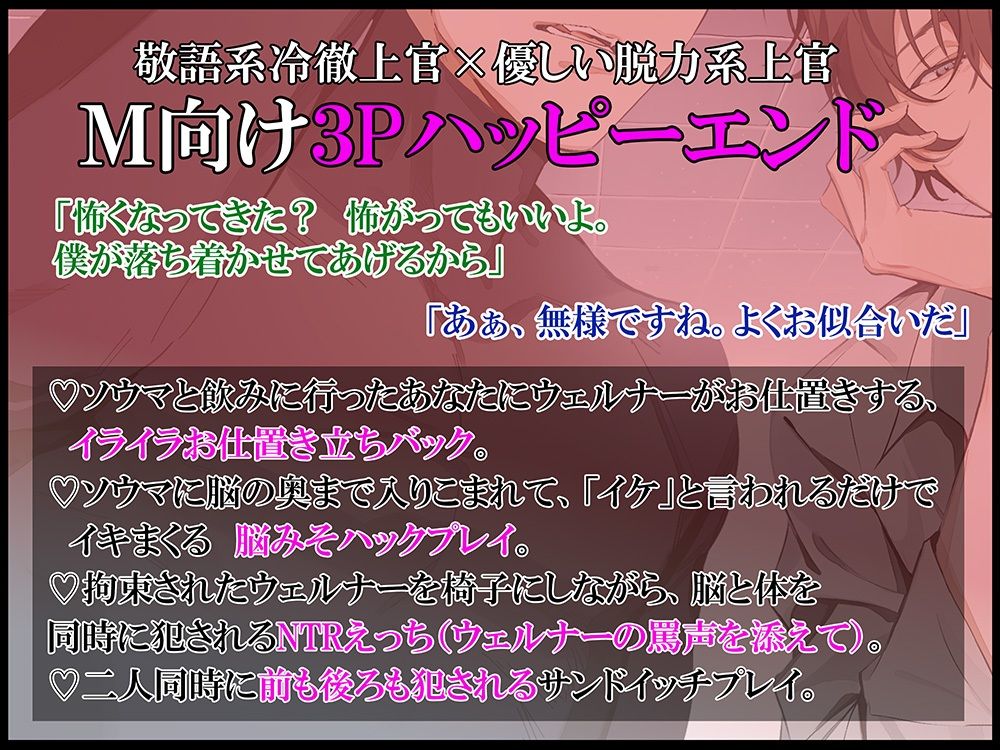 冷徹上官の不機嫌な歪愛〜WolfandShepherd〜【繁体中国語脚本付き】 - サンプル画像 5