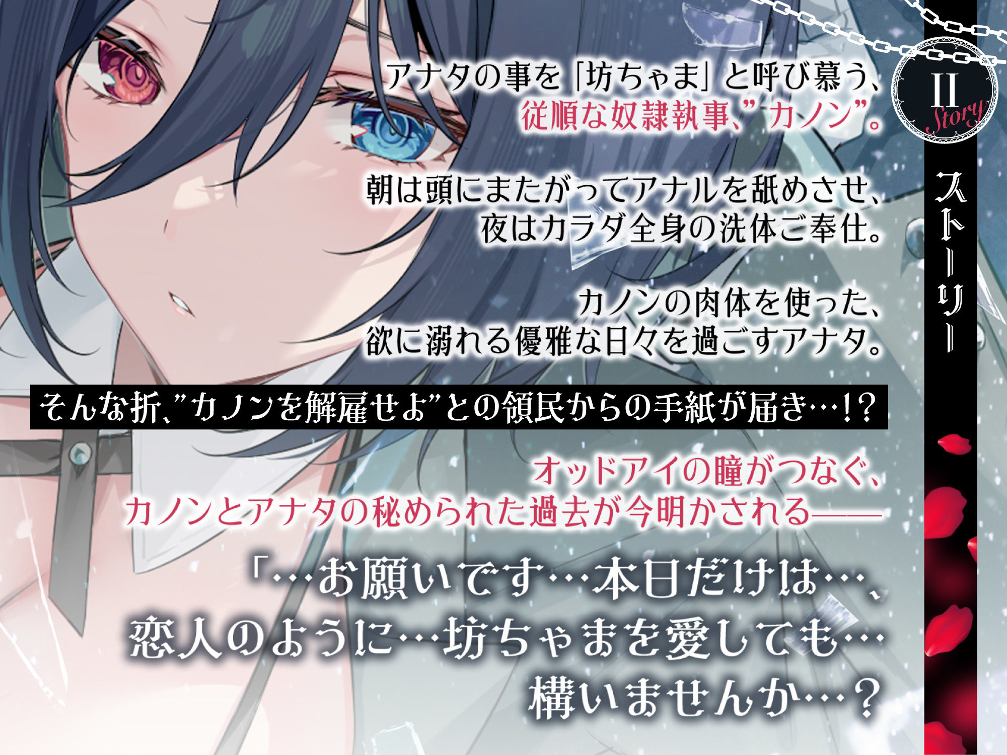 低音ボイス奴○執事。ZWEI「…カノンはあの日から…坊ちゃまだけの…女なのです…。 - サンプル画像 3