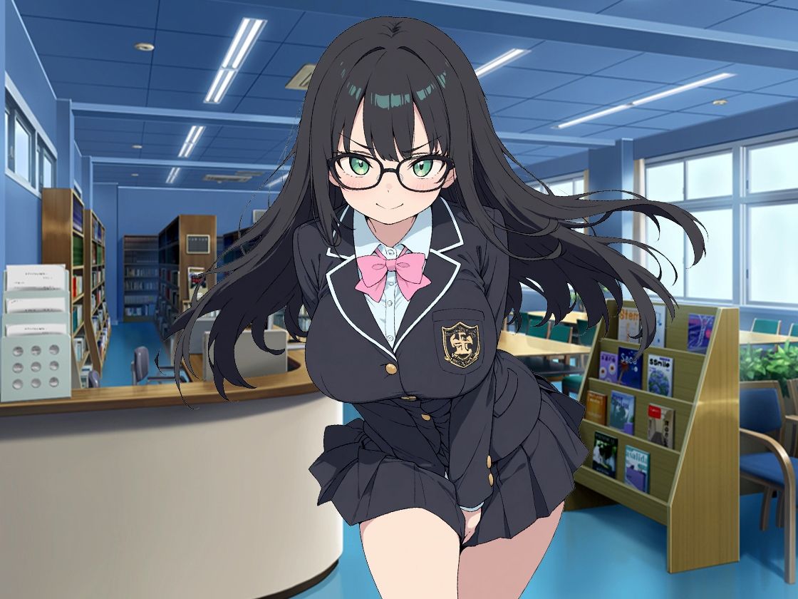 ダンジョン最深部女王に負けてVR最強勇者は図書室でケツ穴ペットになる！ダウナー美少女図書委員にマゾメス堕ち - サンプル画像 5