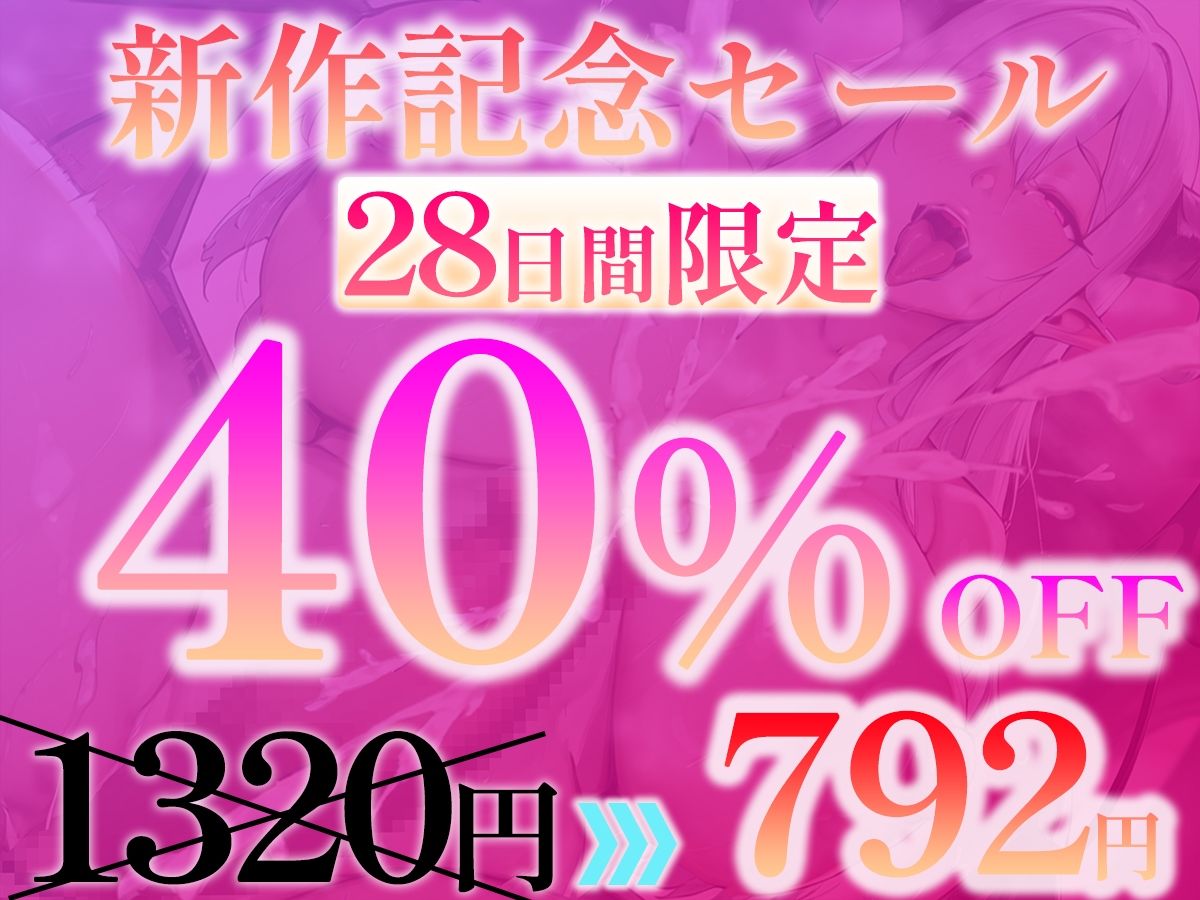 ふたなりサキュバスに低音で「メスになれ♪」と囁かれながらザーメン流し込まれて、妊娠確定メス堕ち孕ませ逆アナルで完全屈服【高音質KU100】 - サンプル画像 1