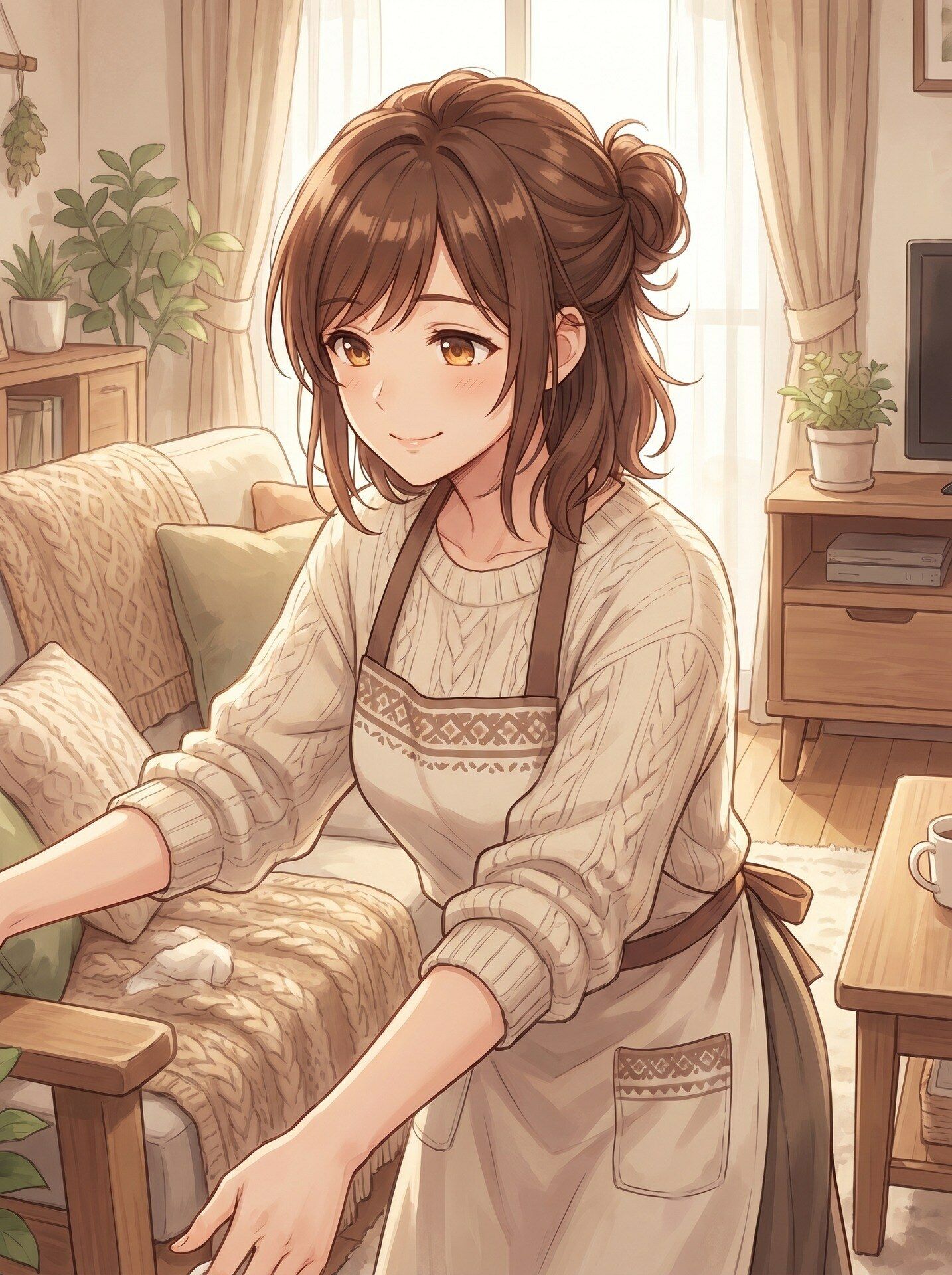 【母性/添い寝/KU100】未亡人の女将の、まるごと包む甘やか添い寝ケア〜よしよし、いいこ。よくがんばったね〜 - サンプル画像 2