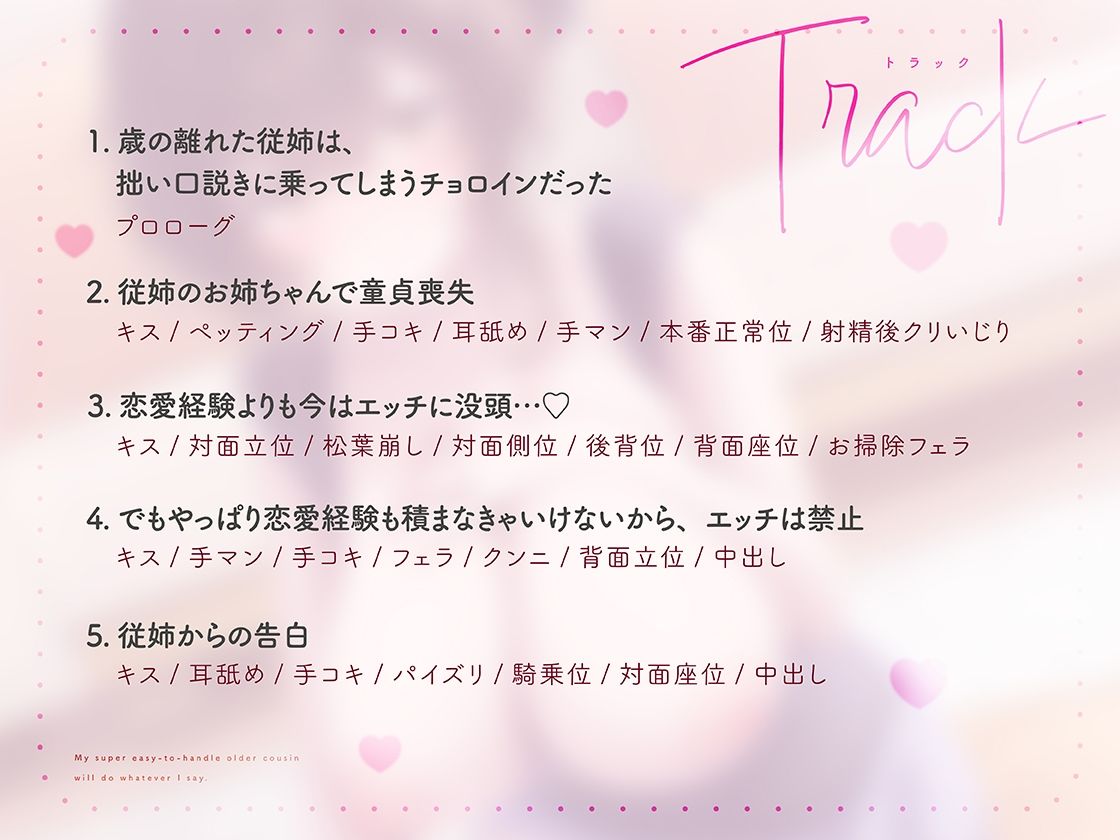 【初体験喪失×年上お姉ちゃん】ちょろ過ぎる従姉妹のおねえさんは何でも言うことを聞いてくれる - サンプル画像 3