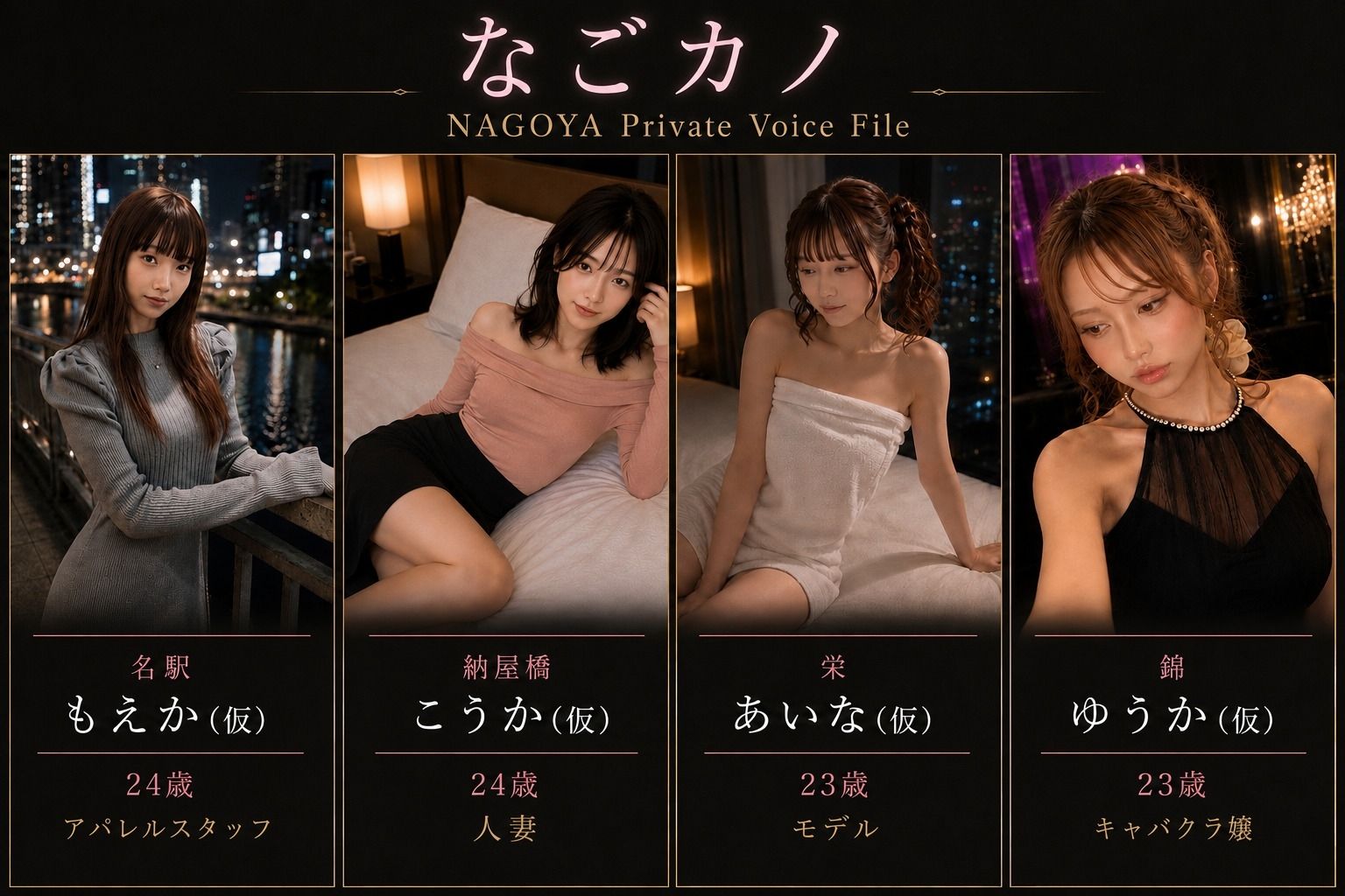 【実録】なごカノ File.07 納屋橋 こうか（仮） 24歳 Vol.2 - サンプル画像 1