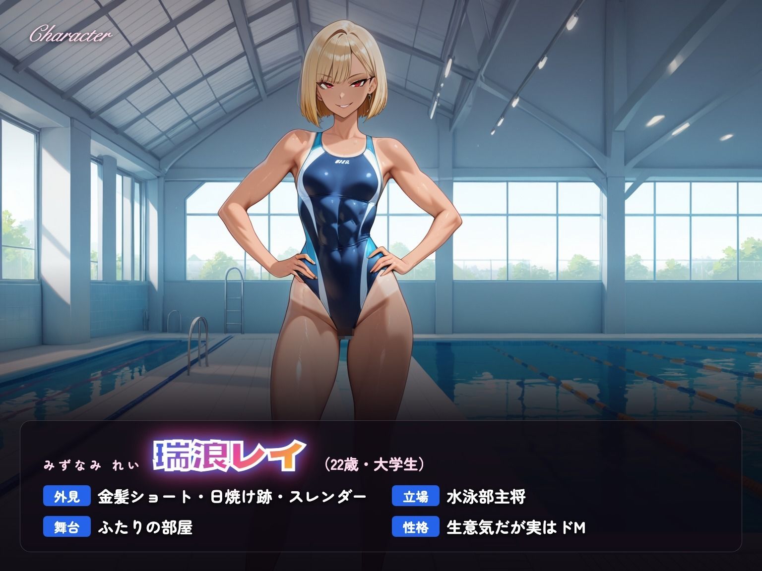 【278分】生意気ギャルエースはこっそりドM（CG28枚付） - サンプル画像 2