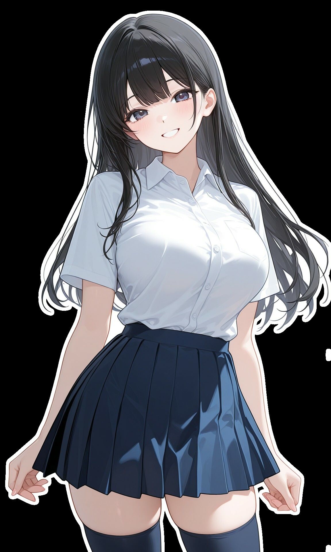 家出した濡れ透け女子校生と一線を超えて乱れ狂った台風の夜【バイノーラル/巨乳/処女】 - サンプル画像 7