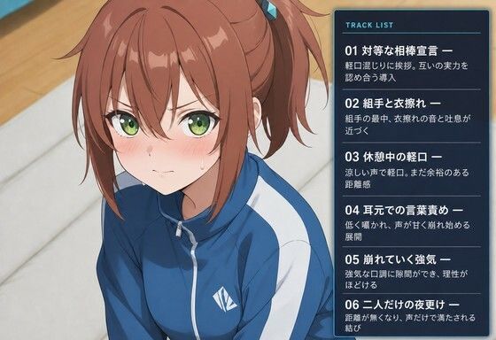 【衣擦れ×言葉責め】対等な相棒のはずが、二人だけの特訓合宿でとろとろに堕とされる話 - サンプル画像 2