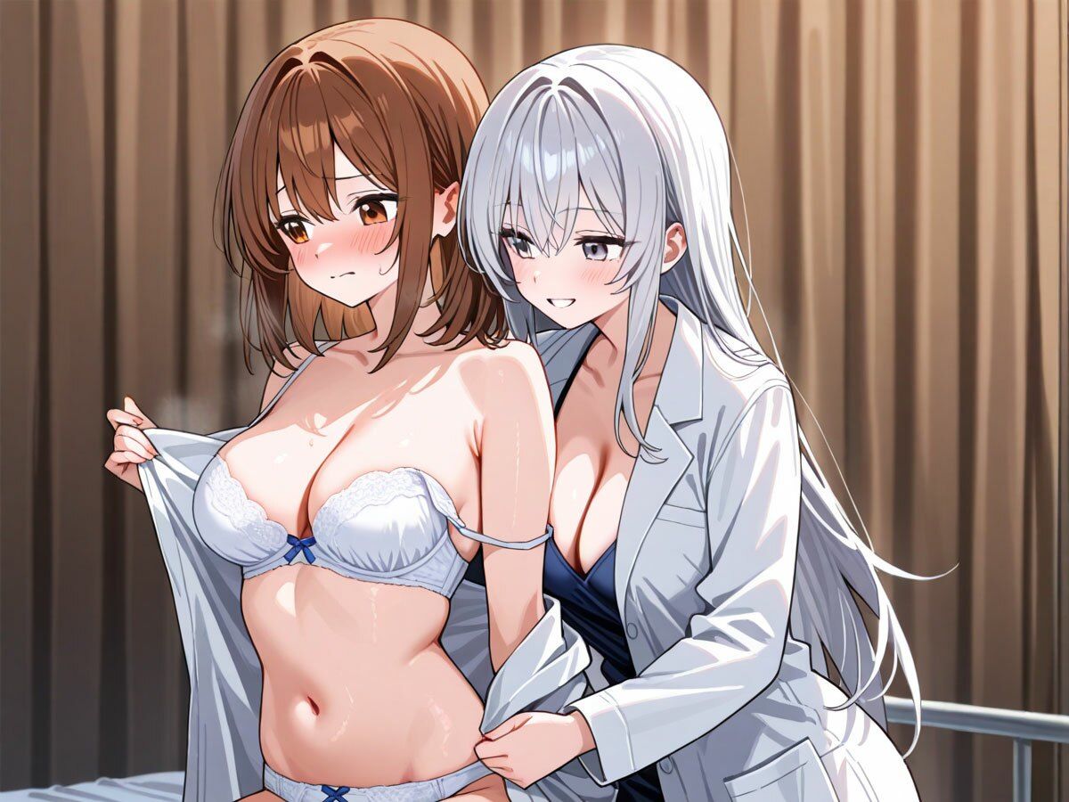 【NTR 百合】セックスレスで悩む妻が美人巨乳カウンセラーに寝取られた‥ - サンプル画像 3