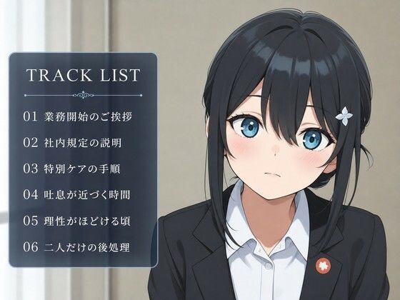 【吐息混じり×事務処置】クールな先輩社員と、社内規定の特別ケアえっちをしなければならない後輩生活♪ - サンプル画像 2