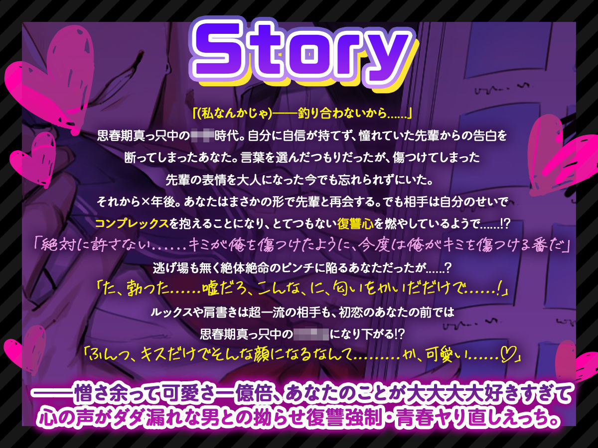 【光堕ち確定】「オナホがそんな可愛い顔をするな！」〜あなた以外じゃ勃たなくなった！？プライド激高エリート男との再会復讐溺愛ダダ漏れ強○えっち〜 - サンプル画像 1
