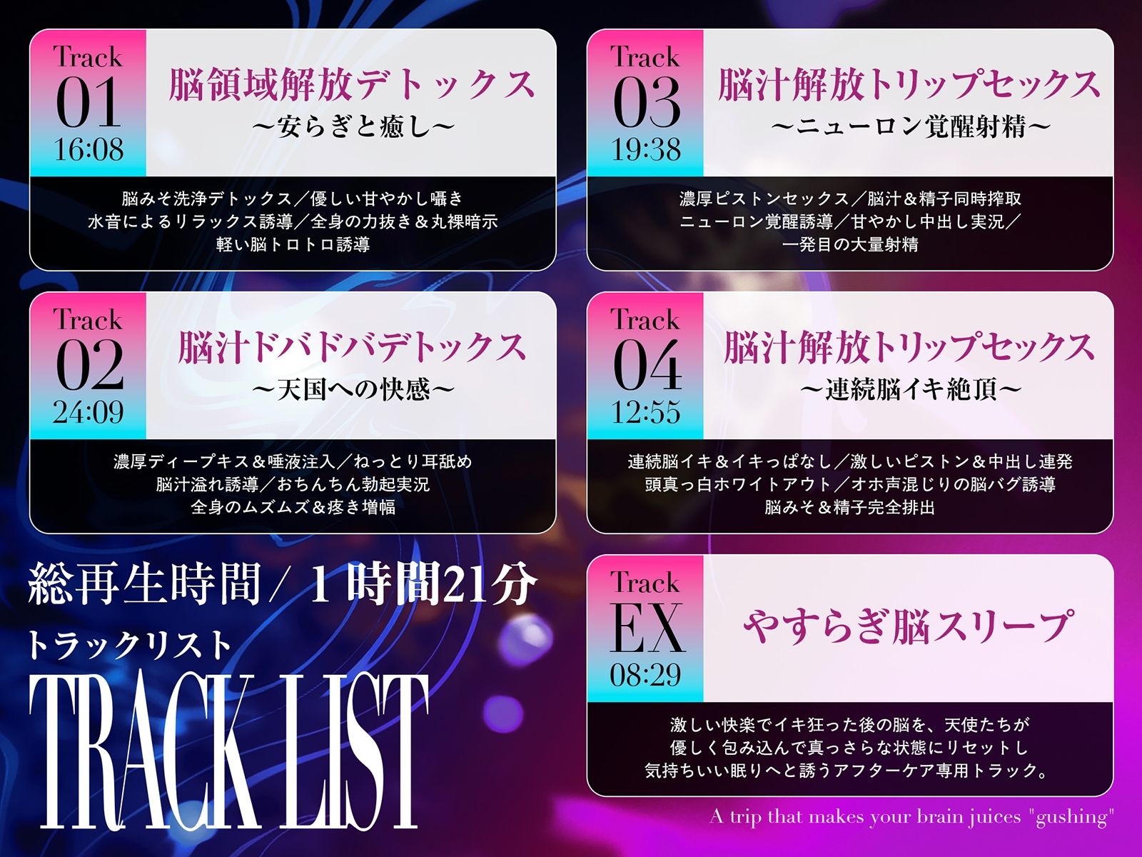 脳汁『ドバドバ』トリップ ♯快感脳デトックスで頭も身体もとろけるような強●リセット - サンプル画像 7
