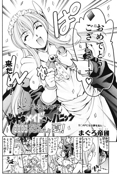 ドキドキメイドさんパニック2003 なんていらねぇよ、夏！（単話）