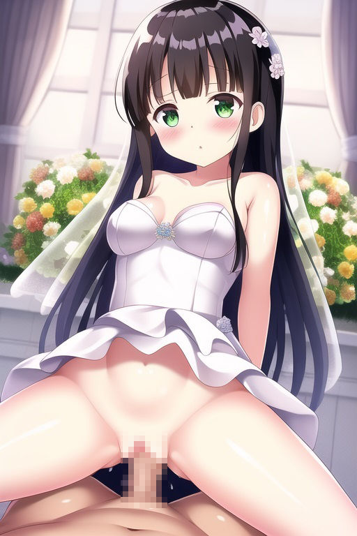 ご〇文はうさぎですか?CG集 千夜(ウェディングドレス) R-18あり - サンプル画像 6
