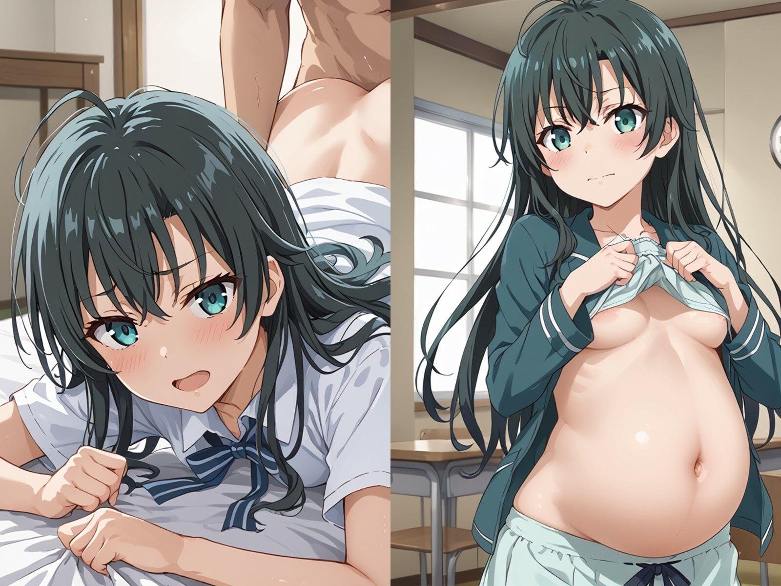 純愛ヒロインズ 雪ノ○雪乃CG集〜や○り俺の青春ラブコメはまちがっている。 - サンプル画像 5