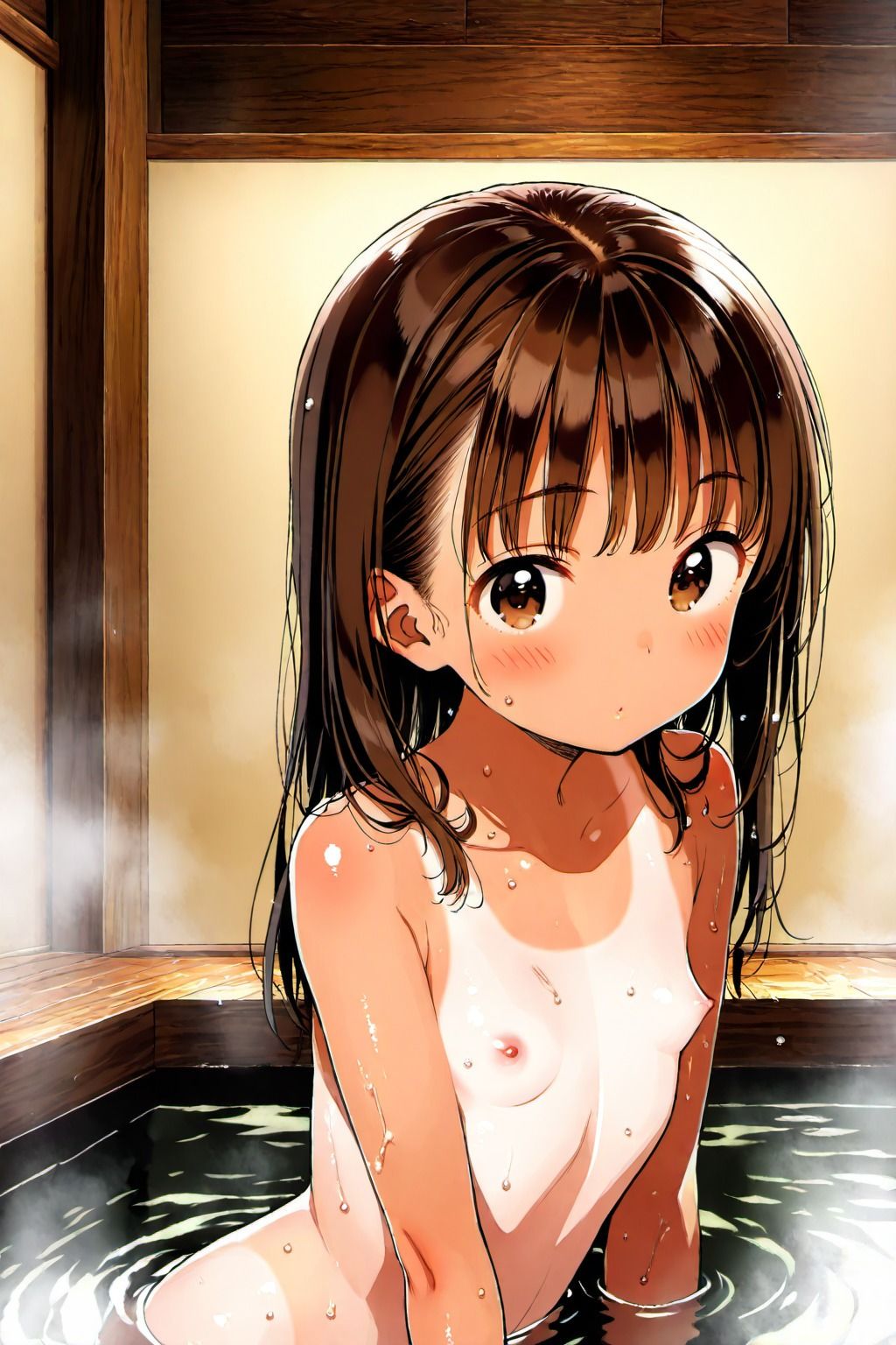 妹と露天風呂で生ハメエッチ - サンプル画像 6