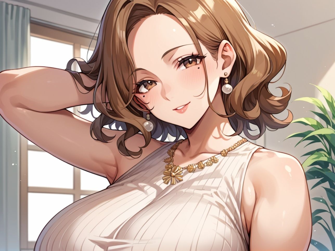 むちむちお母さんに筆おろしされたい… - サンプル画像 1