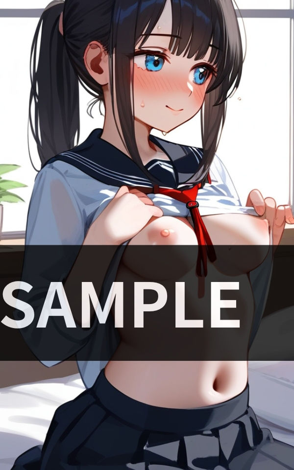 妹に頼み込んで おっぱいを見せてもらいました。 - サンプル画像 1