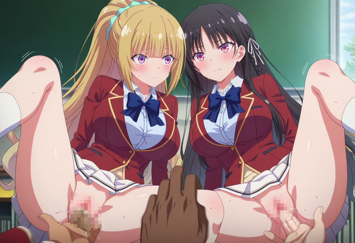 ようこそ淫乱ヒロインの教室へ - サンプル画像 8