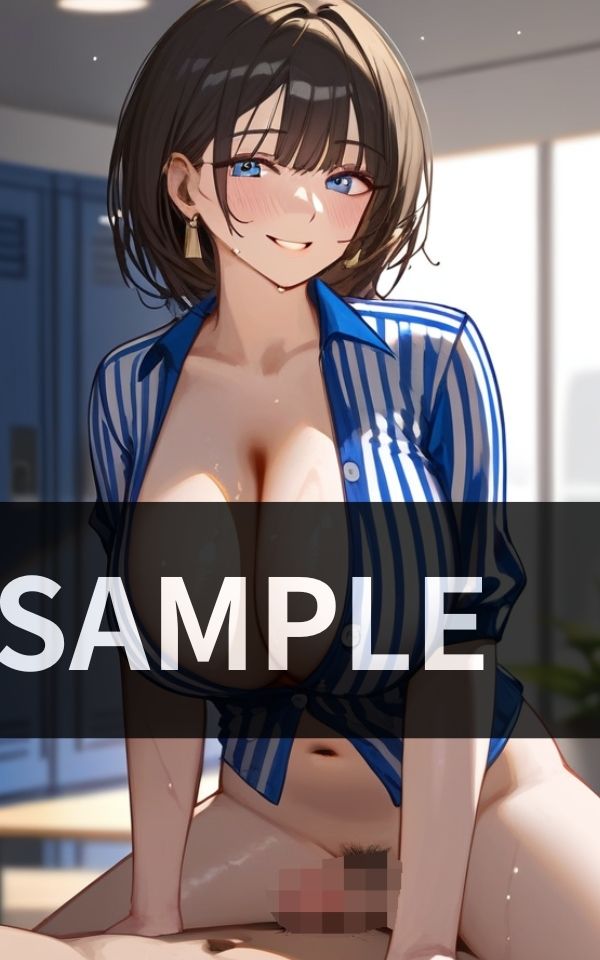女性コンビニオーナーが バイト君を食べちゃう! - サンプル画像 2