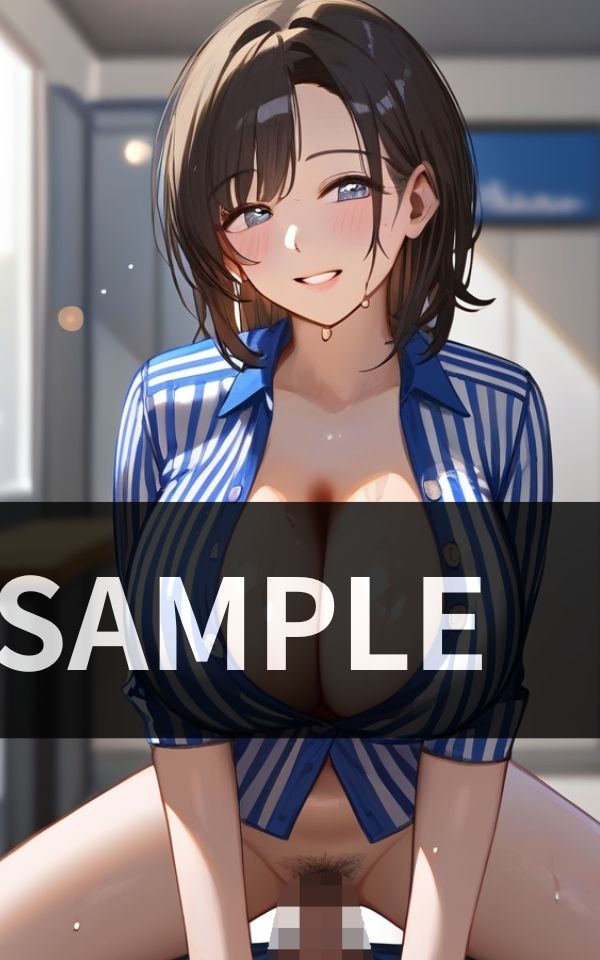 女性コンビニオーナーが バイト君を食べちゃう! - サンプル画像 4