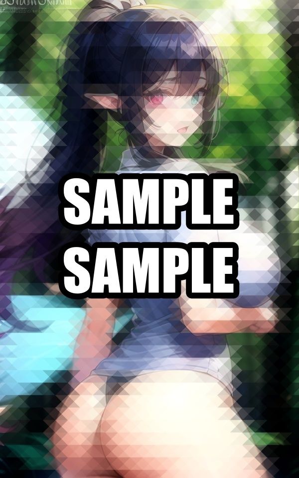 お尻が見えてるエルフさん - サンプル画像 7