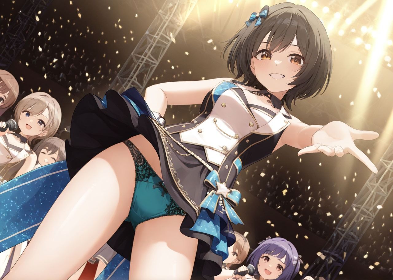推しのライブを下から見る!ポロリ3 - サンプル画像 2