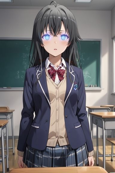 雪ノ下◯乃に催●支配してエッチな事を命令 - サンプル画像 3