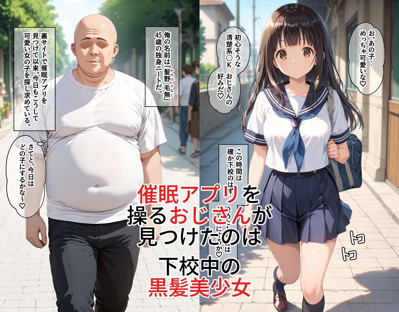 催●アプリで好き放題〜下校中のJ●編〜 - サンプル画像 1