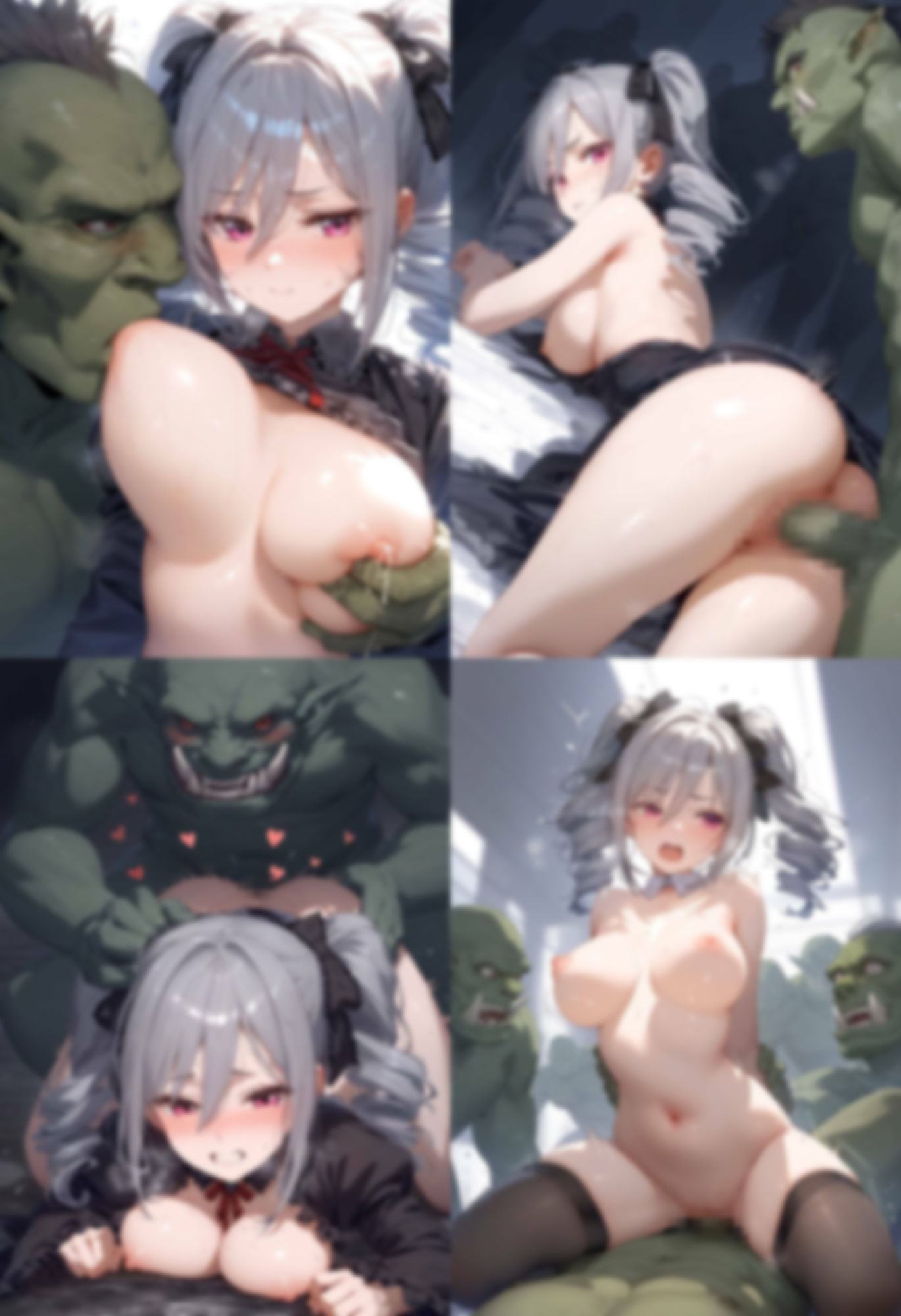 オークの肉穴 神崎蘭〇 - サンプル画像 4