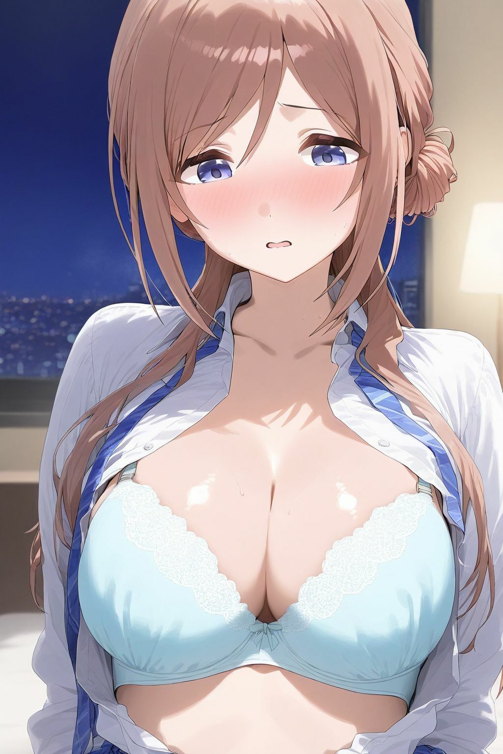 オフパコ枕営業 姫〇莉波 - サンプル画像 1