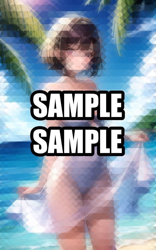 海のワンピース美女イラスト集 - サンプル画像 1