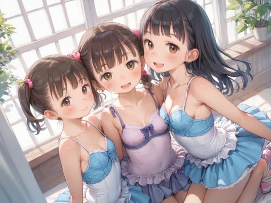 ロリっ子たちはバレリーナ - サンプル画像 1