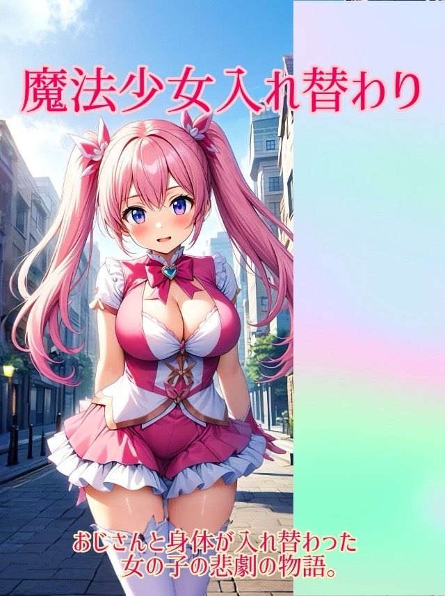 【入れ替わり・イラスト集】魔法少女入れ替わり - サンプル画像 1