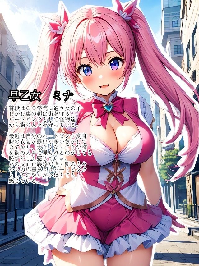【入れ替わり・イラスト集】魔法少女入れ替わり - サンプル画像 2