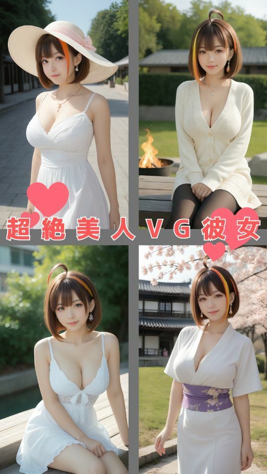 バーチャルグラビア - 次元を超えた彼女 - サンプル画像 1