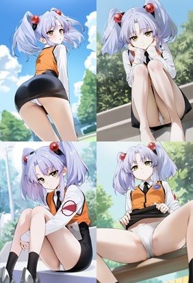無表情っ子が好き放題犯●れる ホシ○・ルリ - サンプル画像 1