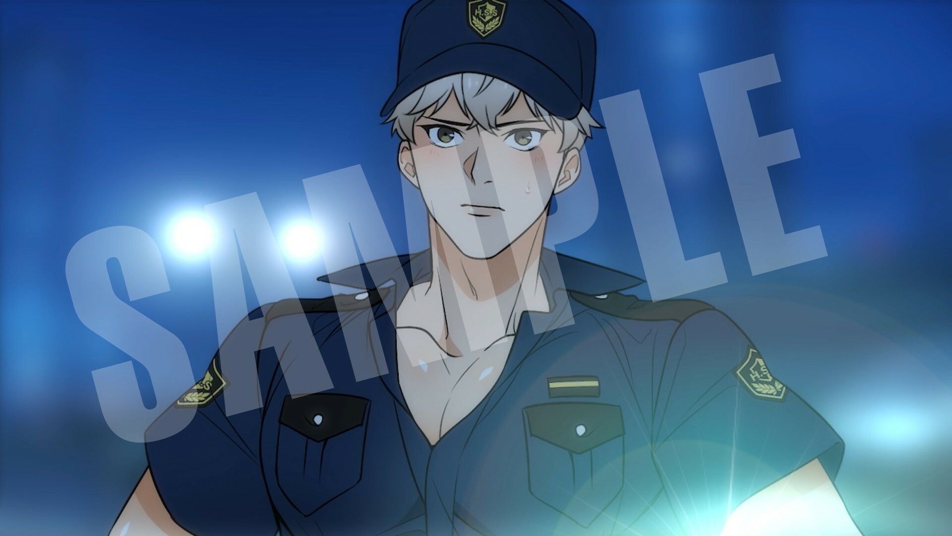 【アニメ】ハッテン場イト 夜間警備の三田くん 前編 - サンプル画像 1