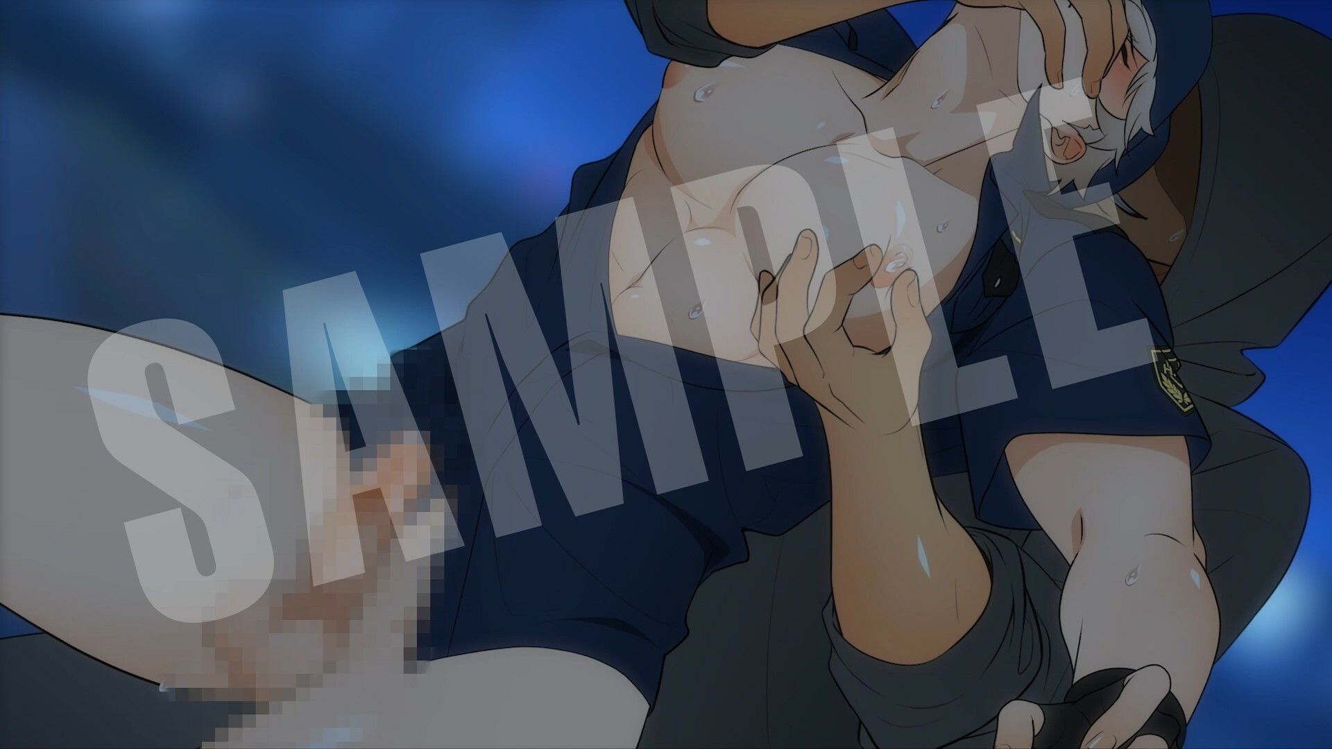 【アニメ】ハッテン場イト 夜間警備の三田くん 前編 - サンプル画像 2
