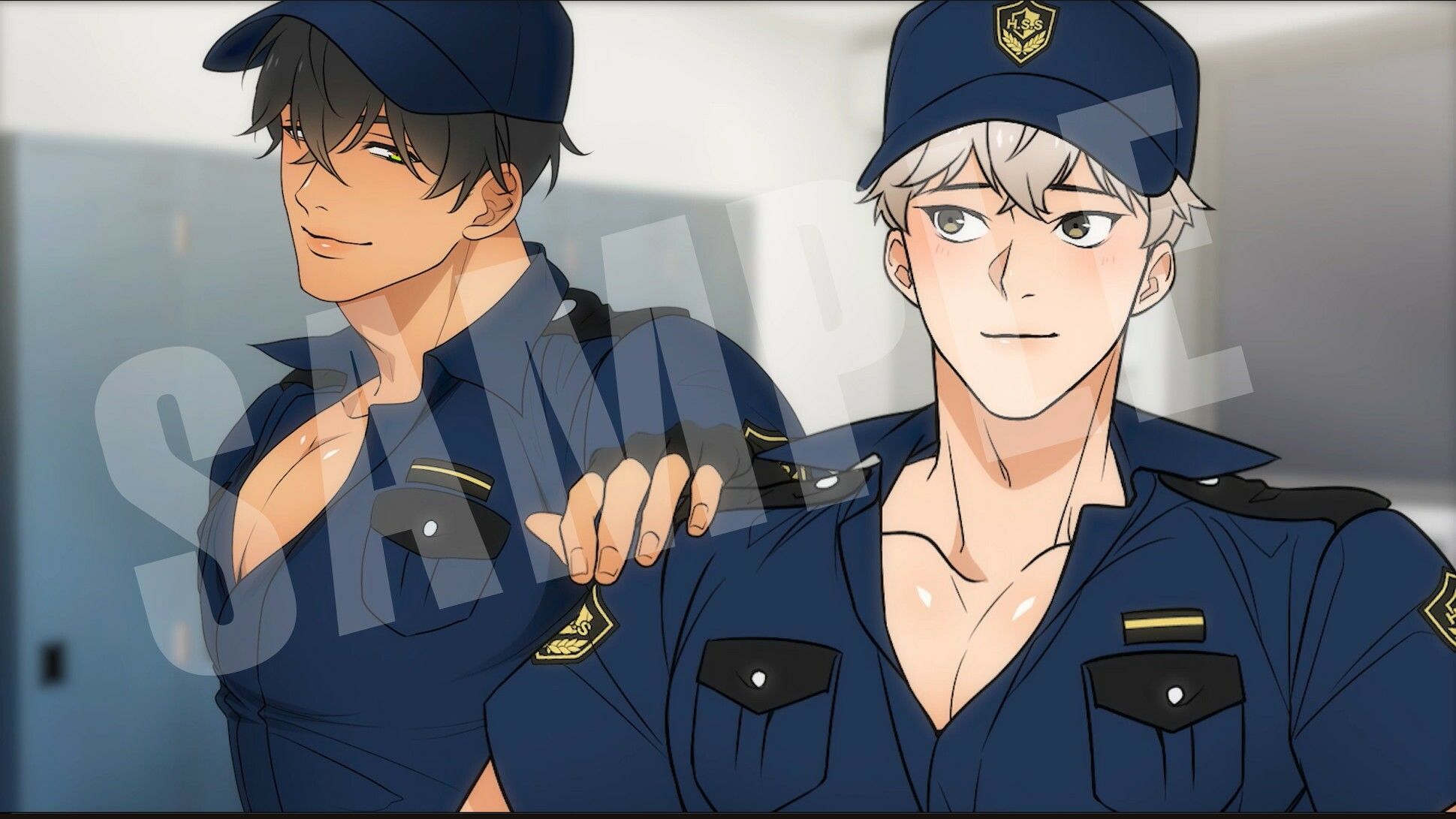 【アニメ】ハッテン場イト 夜間警備の三田くん 前編 - サンプル画像 5