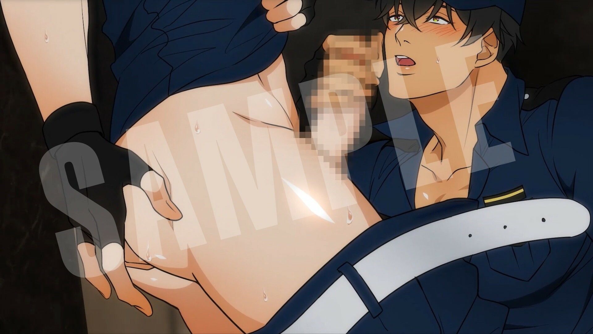 【アニメ】ハッテン場イト 夜間警備の三田くん 前編 - サンプル画像 7