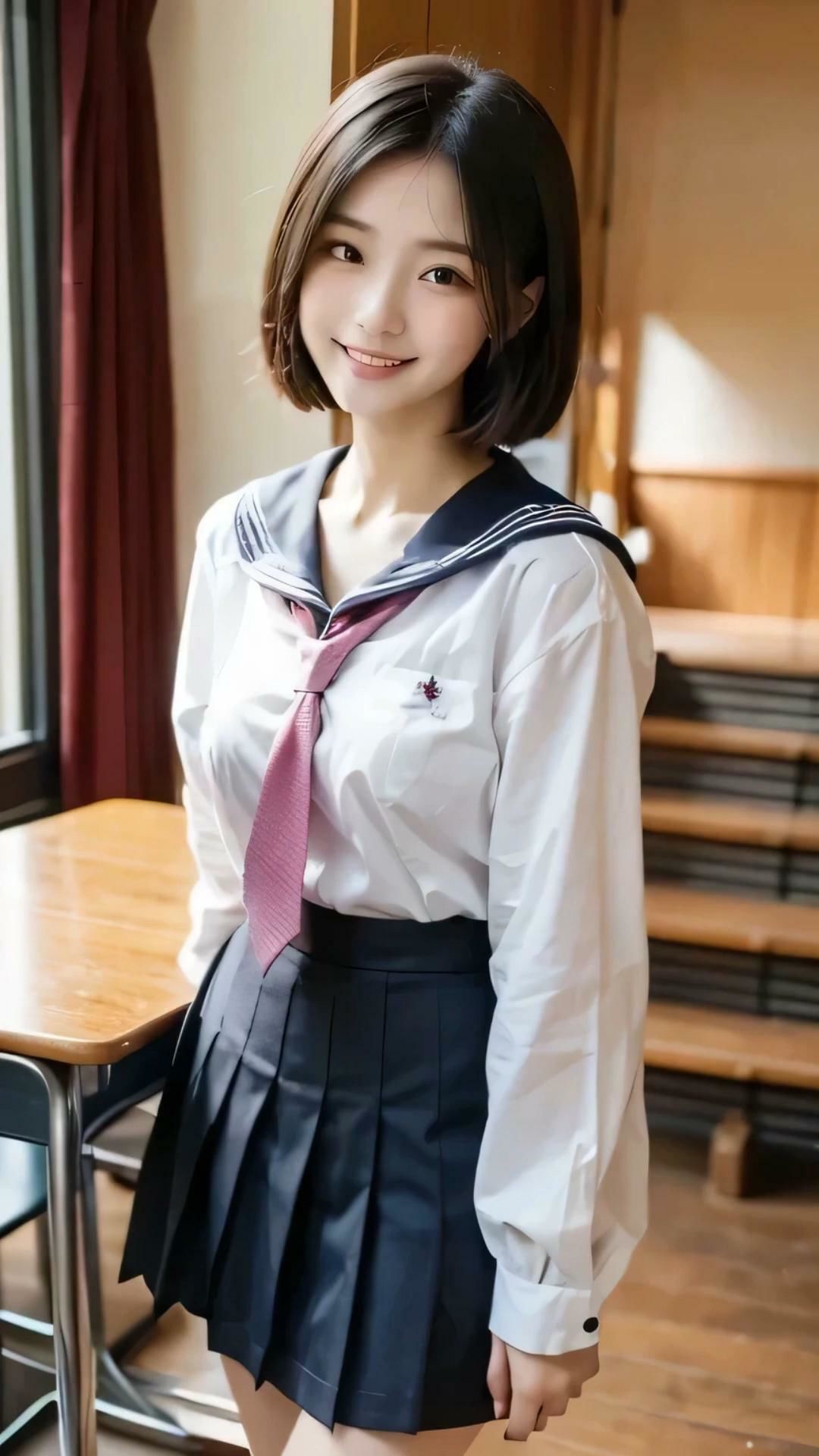 実写系女子校生のトップレスダンス動画5 - サンプル画像 5